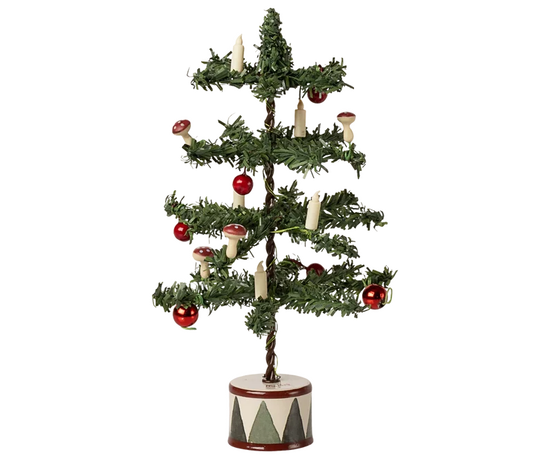 Mini-Weihnachtsbaum mit LED für die Maus