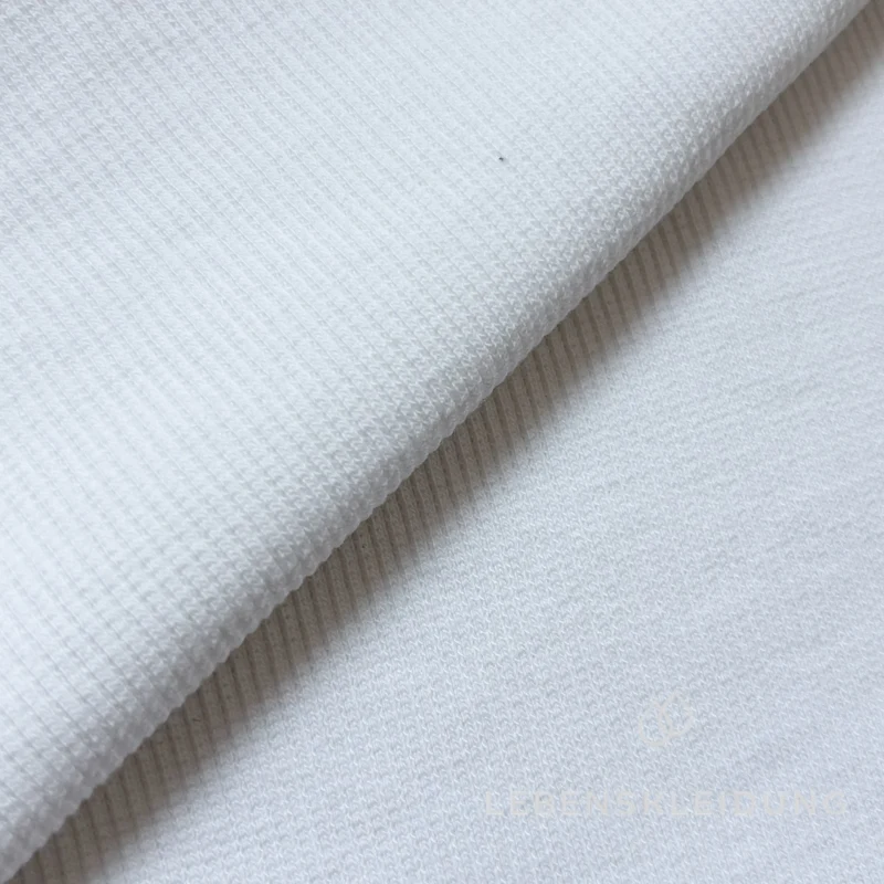 Bio Rippe / Rib im Schlauch 40 cm (80 cm offen) - Weiß ohne optische Aufheller