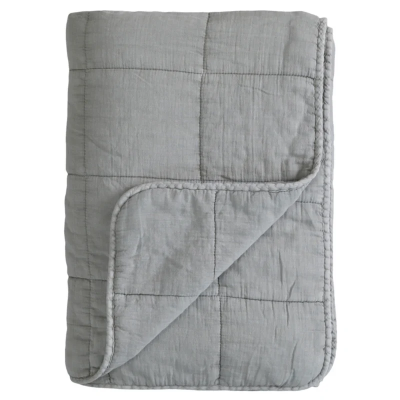 Chic Antique Vintage Quilt Französisch Grün