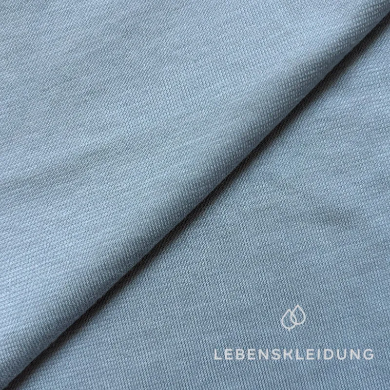 Bio Single Jersey Stoff - Hellblau