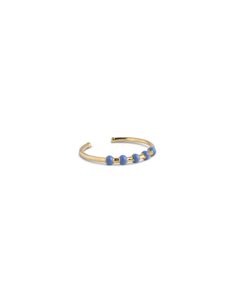 Ring Lola - Gold/Cornflower