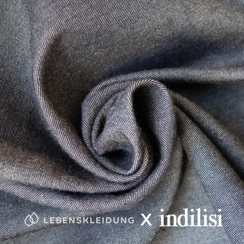 Indilisi Re-Life Twill - Denim Chambray - Blue