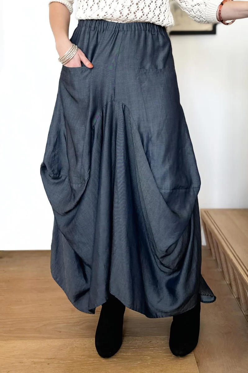 Indilisi Re-Life Tencel Denim - Blue