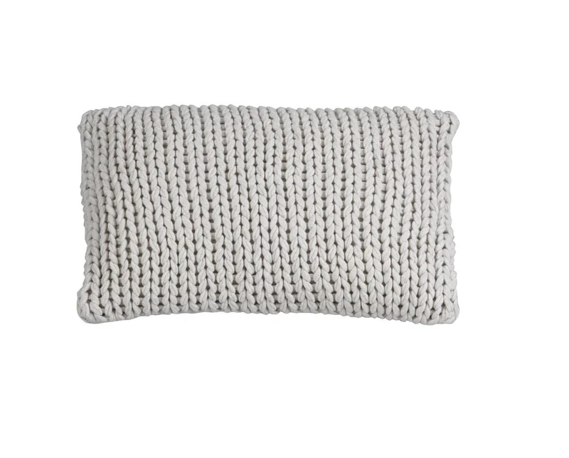 Kissenbezug mit Strickmuster Manchester