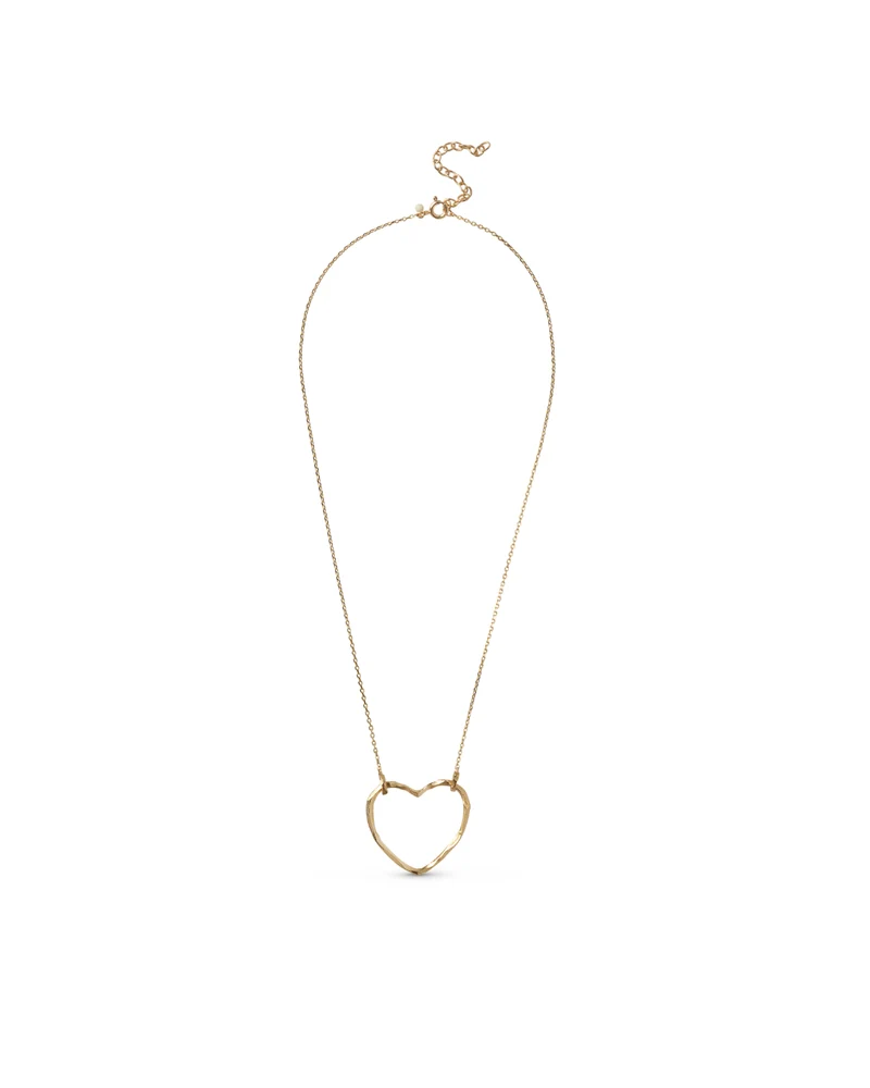 Halskette Organic Heart Chunky - Gold