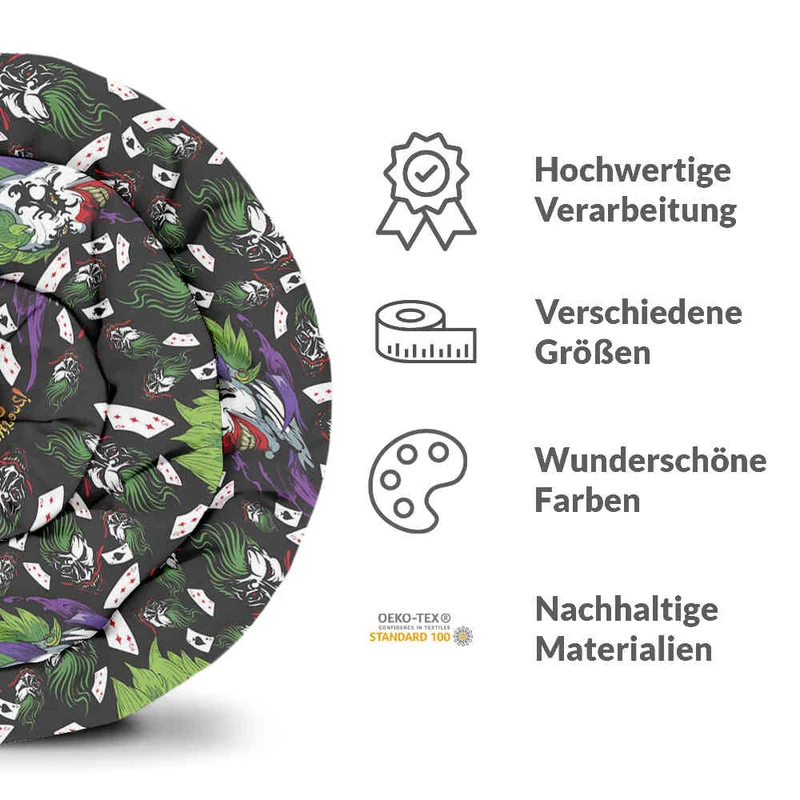 Therapiedecken Bettwäschen Set bunter Joker