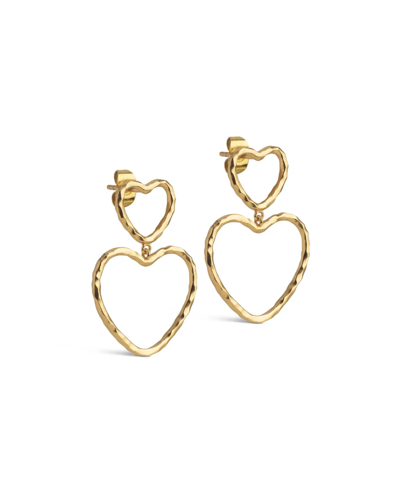 Ohrringe Organic Lovelink - Gold