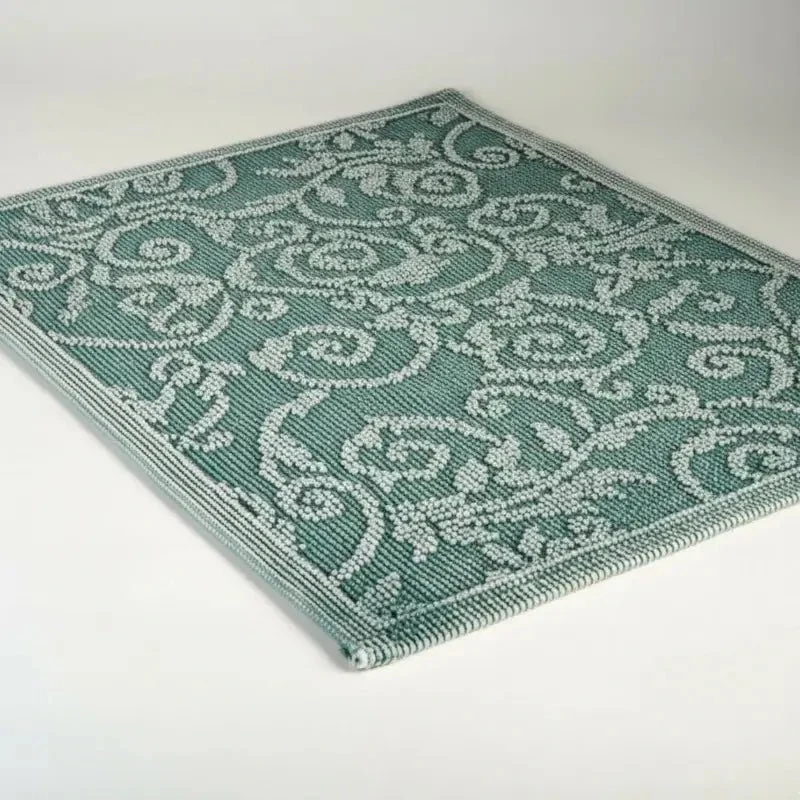 Großer Vintage Teppich Paisley 150 x 200 cm