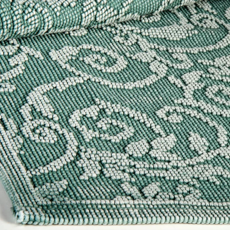 Großer Vintage Teppich Paisley 150 x 200 cm