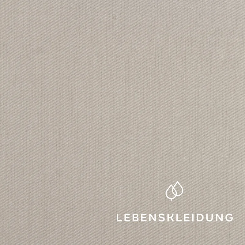 Bio Baumwoll-Feinst-Satin - White without optical brighteners