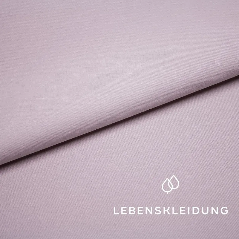Bio Satin glatt - Kaschmir