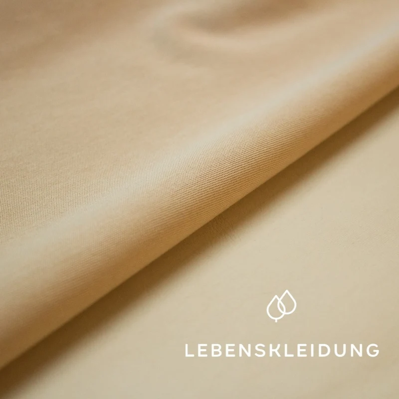 Bio Coated Jersey - Warm Sands - komplette Originalrollen