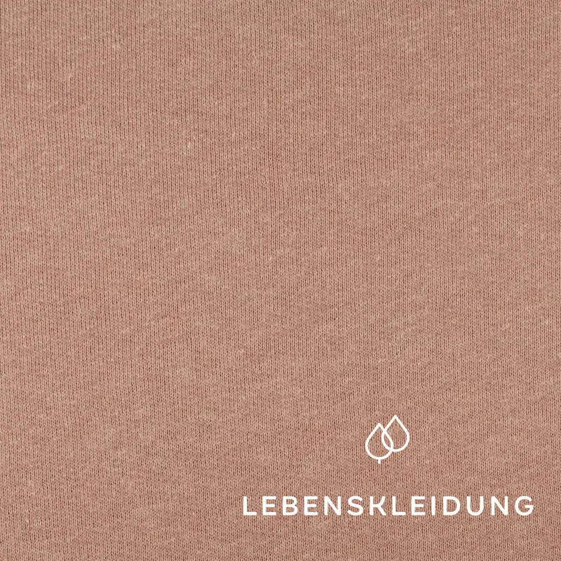 Bio Cotton Hemp Sweat - Dark Taupe - komplette Originalrollen