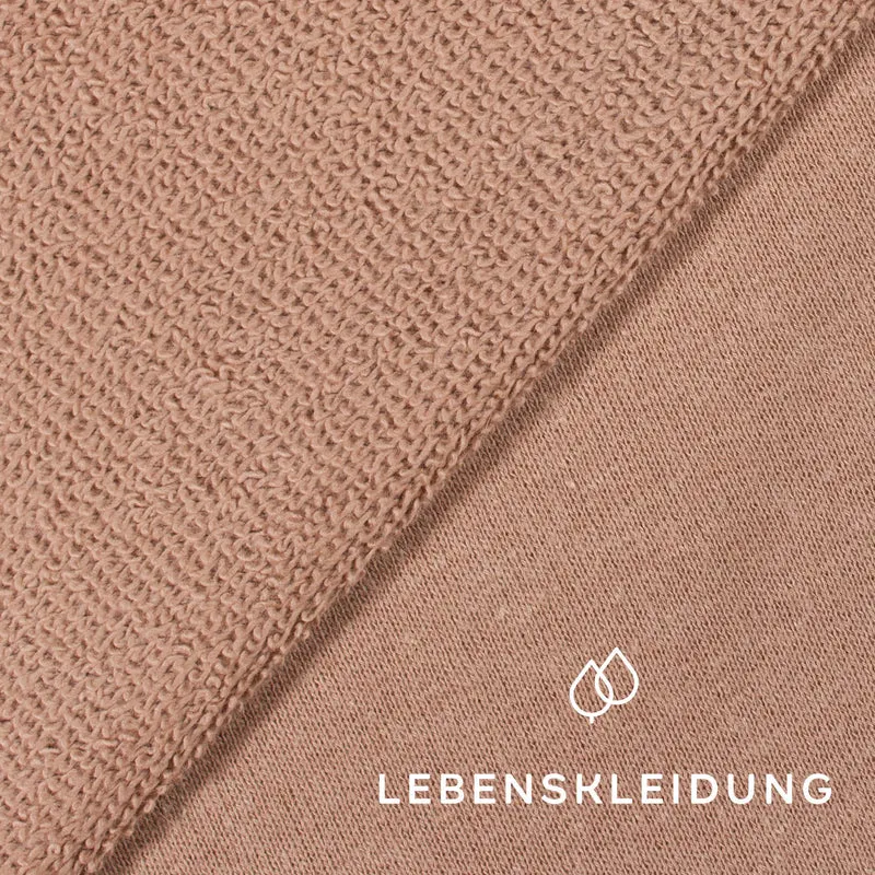 Bio Cotton Hemp Sweat - Dark Taupe - komplette Originalrollen