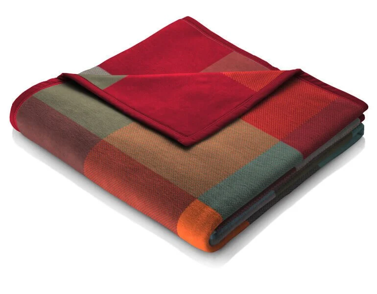 Baumwolldecke Colour Woven