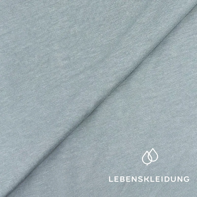 Re-Life Stretch Jersey Stoff Washed Denim - komplette Originalrollen