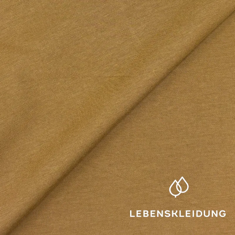 Re-Life Stretch Jersey Stoff Khaki - komplette Originalrollen