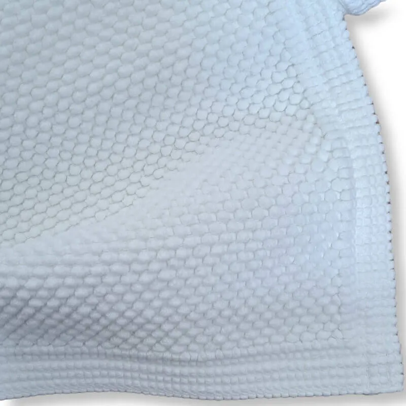 Badvorleger Miso-70 x 140 cm-weiss