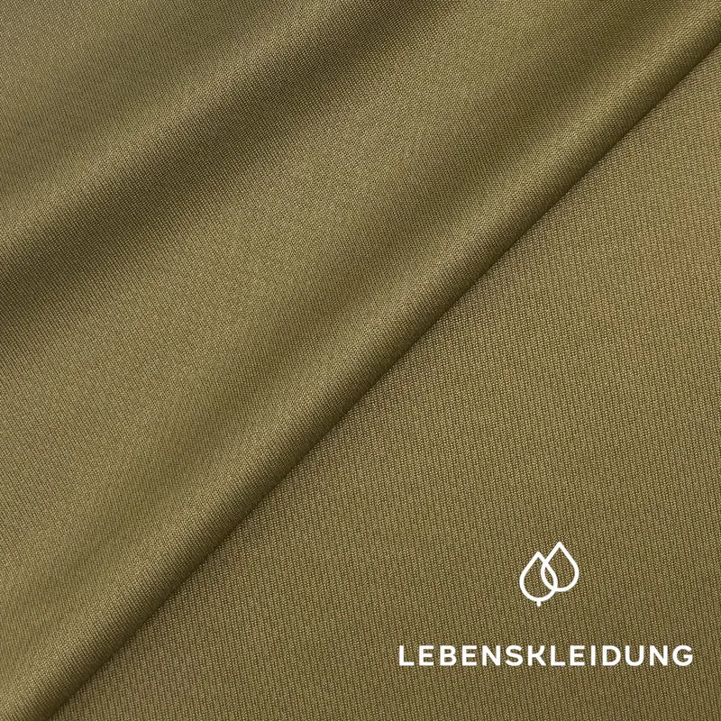 Re-Life Mesh Jersey aus 100% recyceltem Polyester (Post-Consumer) Dusty Olive