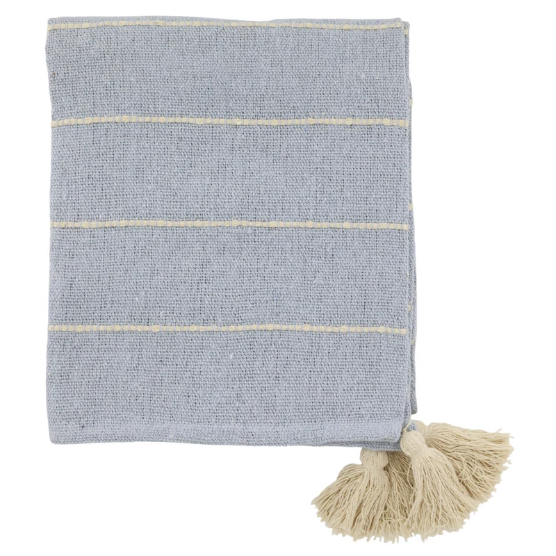 Chic Antique Aix Plaid Sky Blue
