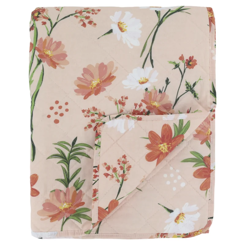 Chic Antique Aix Quilt mit Blumenmuster