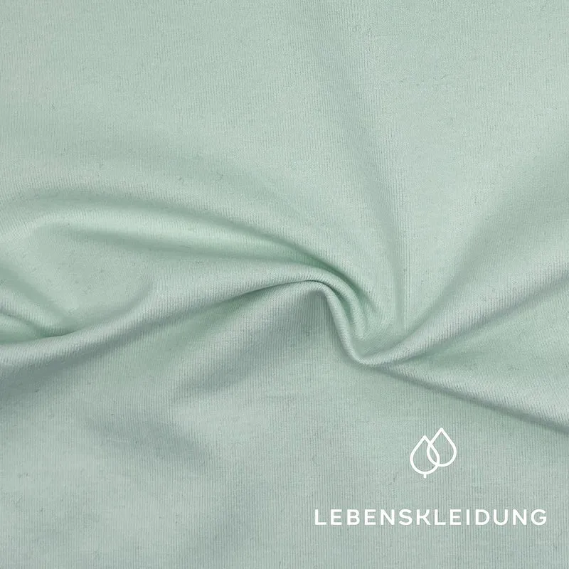 Re-Life Bio Baumwolle Stretch Jersey Stoff Hellgrün
