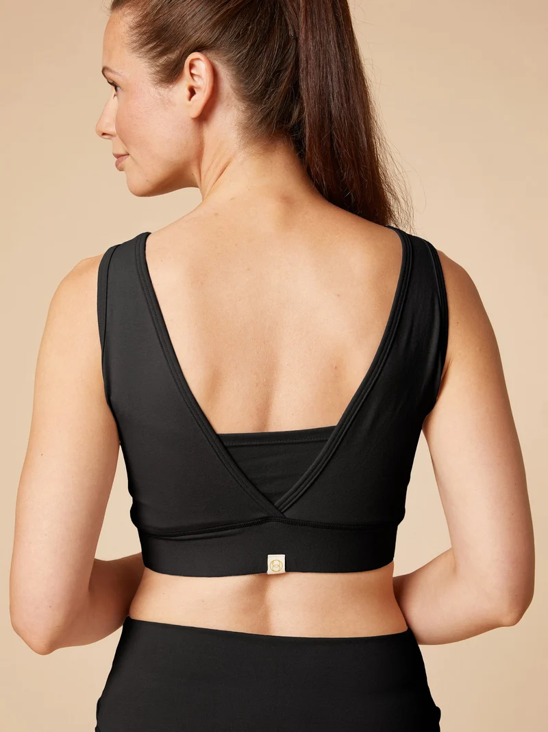 Re-Life Bio Baumwolle Stretch Jersey Stoff Schwarz