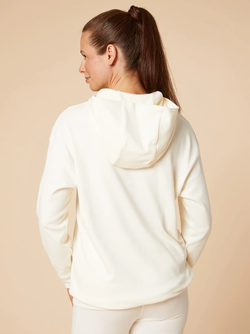 Re-Life Bio Baumwolle Interlock Stoff Creme