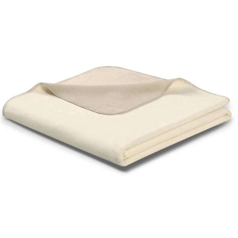 Sofadecke mit Zierstich Doubleface - Duo Cotton