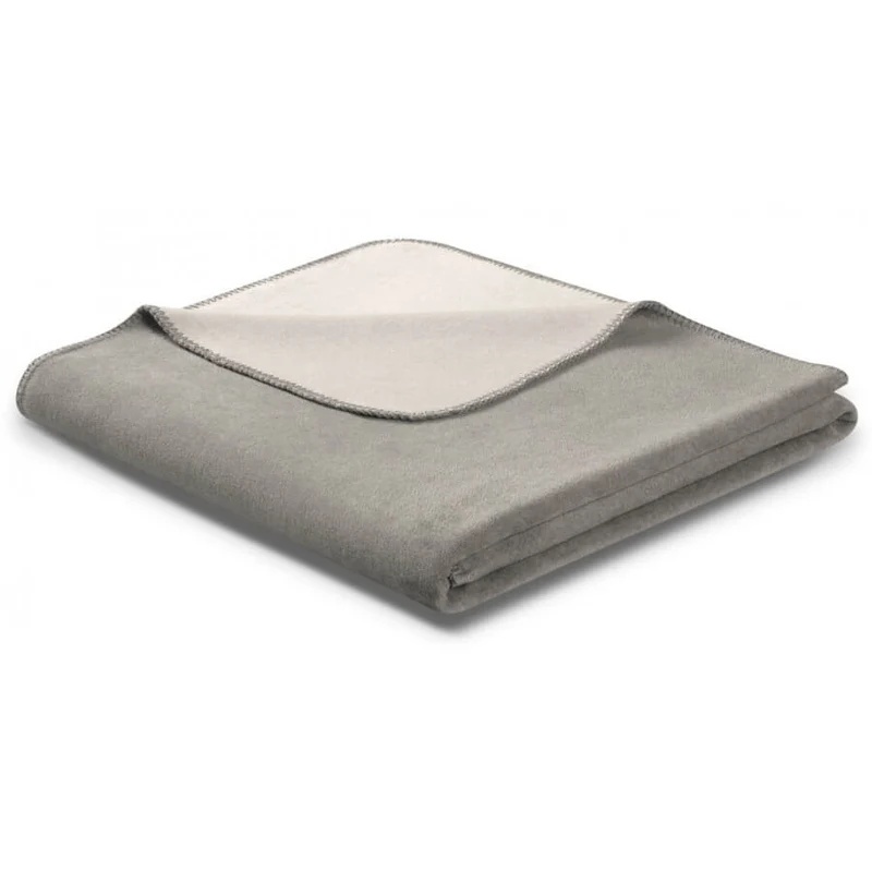 Sofadecke mit Zierstich Doubleface - Duo Cotton