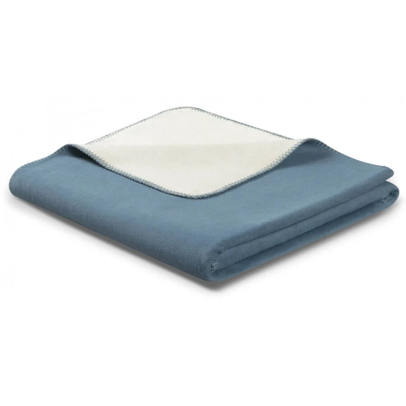 Sofadecke mit Zierstich Doubleface - Duo Cotton