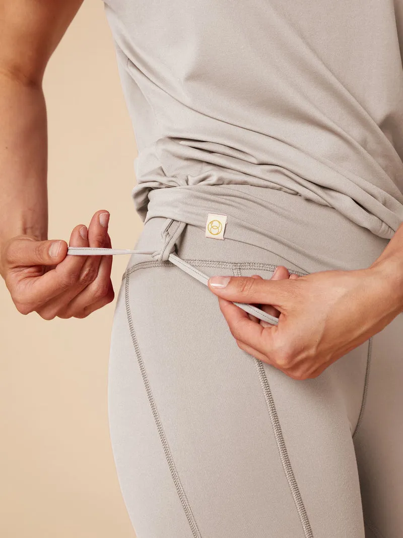 Re-Life Bio Baumwolle Stretch Jersey Stoff Taupe