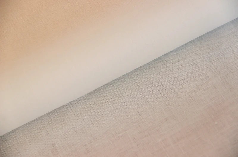 Leinen Voile weiß * Ab 50cm