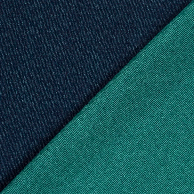 Jeansstoff bicolor *Ab 50cm
