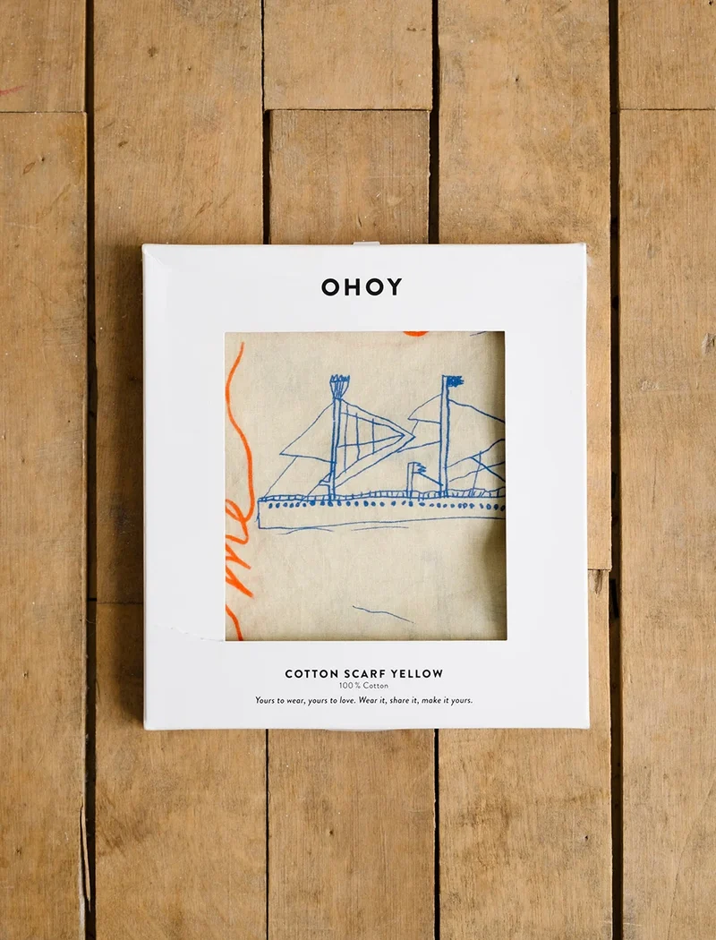 Tuch Ohoy - gelb