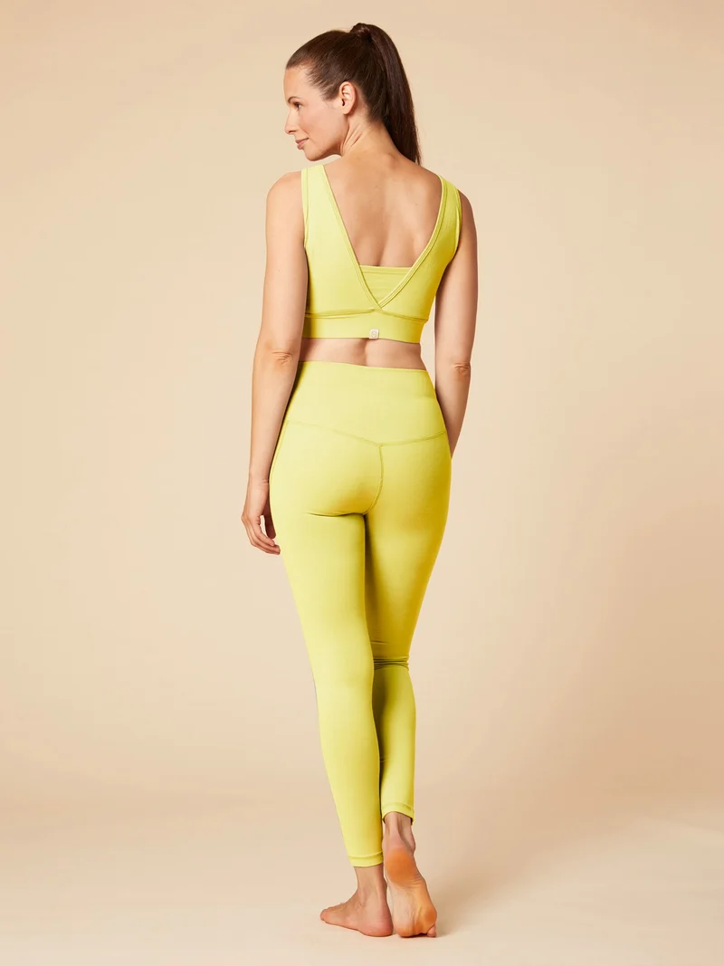 Re-Life Bio Baumwolle Stretch Jersey Stoff Gelb