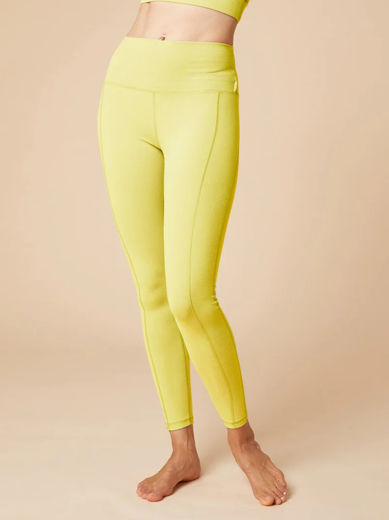 Re-Life Bio Baumwolle Stretch Jersey Stoff Gelb