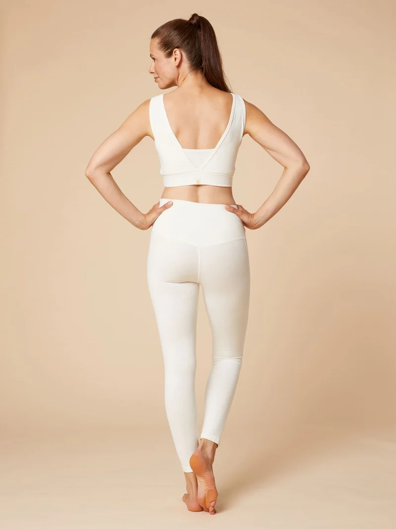 Re-Life Bio Baumwolle Stretch Jersey Stoff Creme