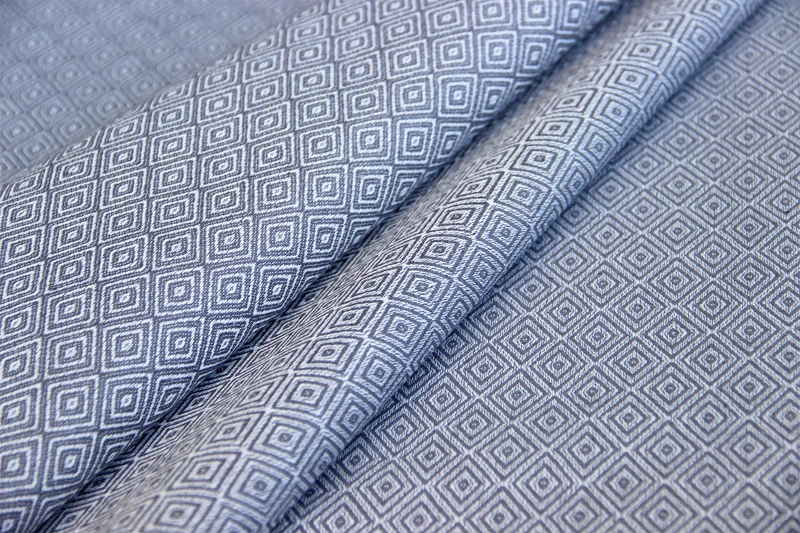 Ethno Jacquard grau *Ab 50 cm