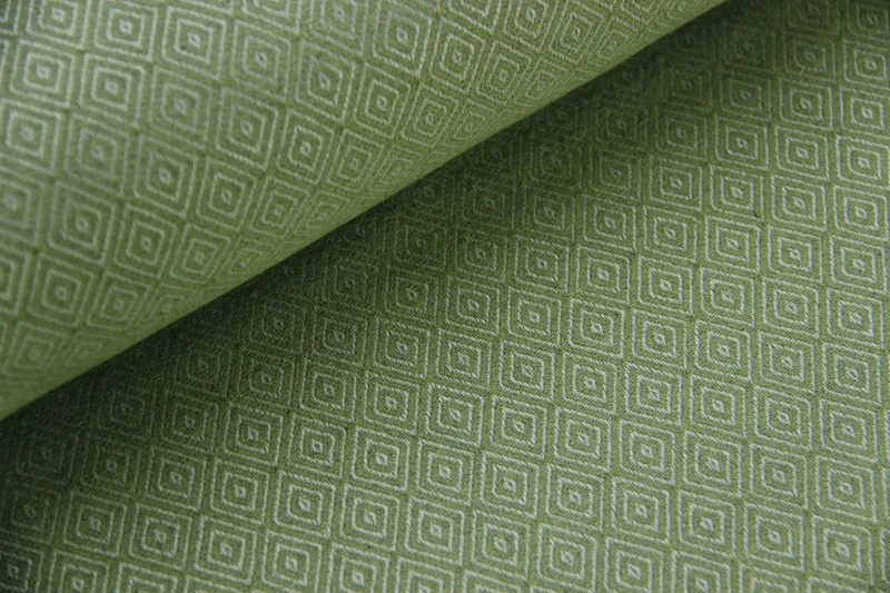 Ethno Jacquard apfelgrün *Ab 50 cm