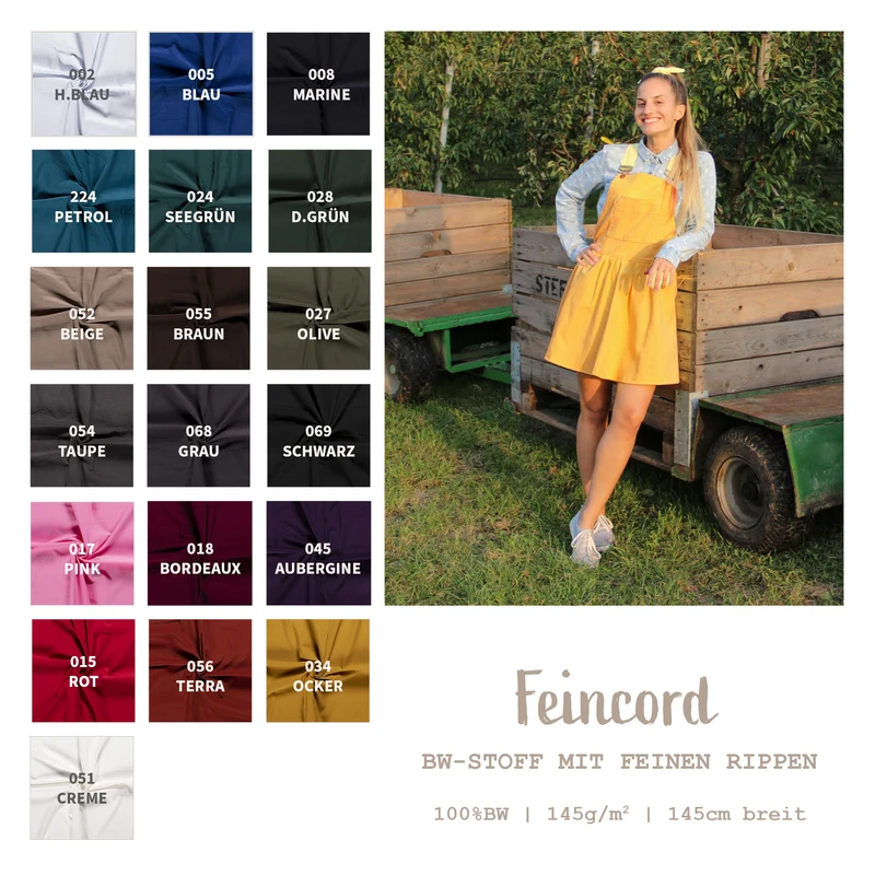 Feincord *Ab 50 cm