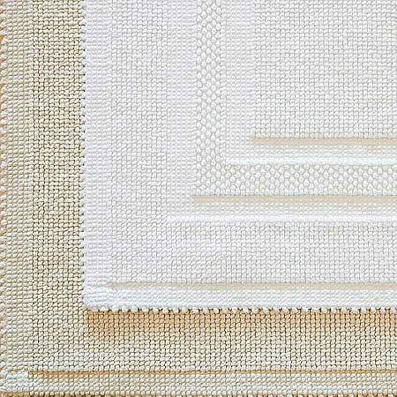 Badvorleger Raquel-76 x 127 cm-weiss