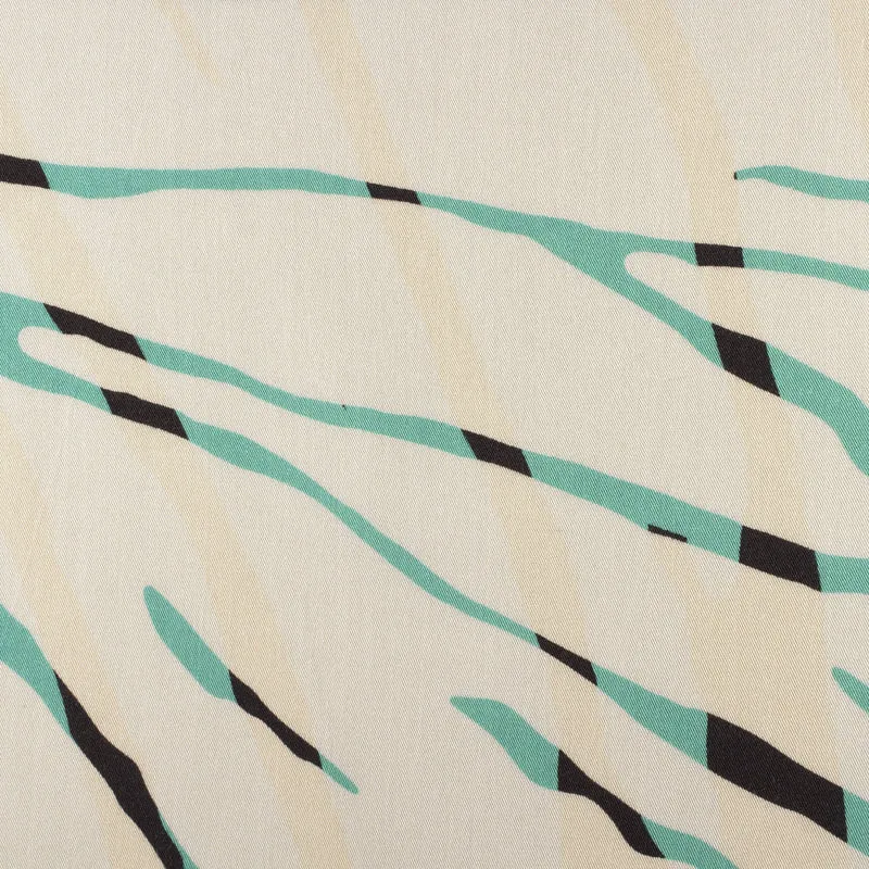 Re-Life Tencel Twill - Green Print