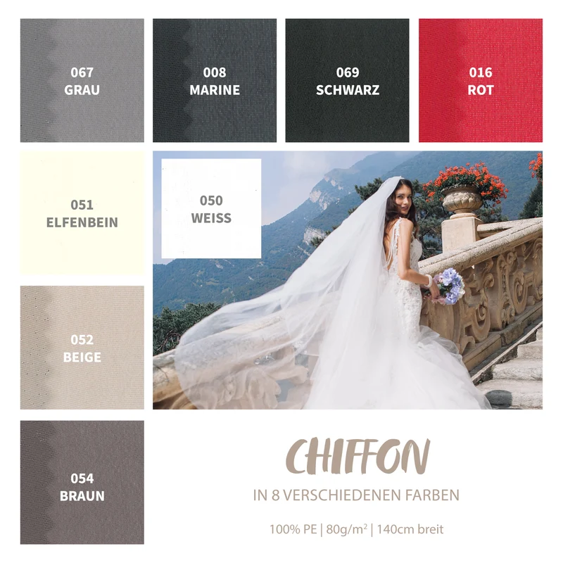Chiffon *Ab 50 cm