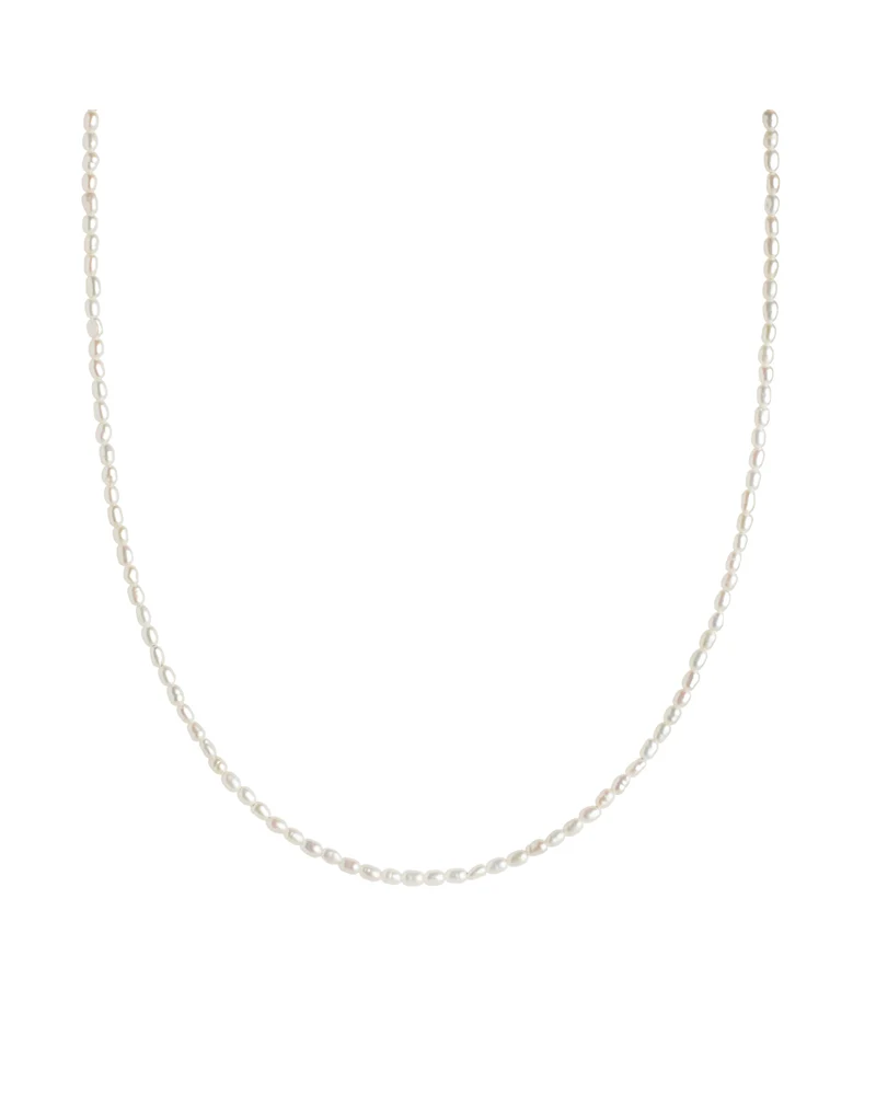 Halskette Erna - gold / Perlen