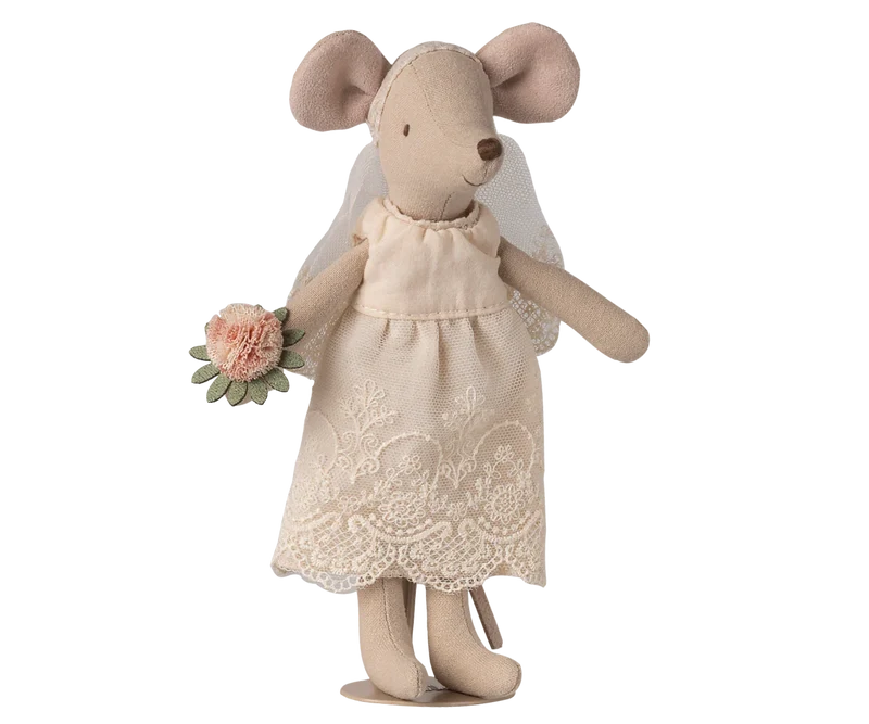 Hochzeitsmäuse Paar in Box – Mama & Papa