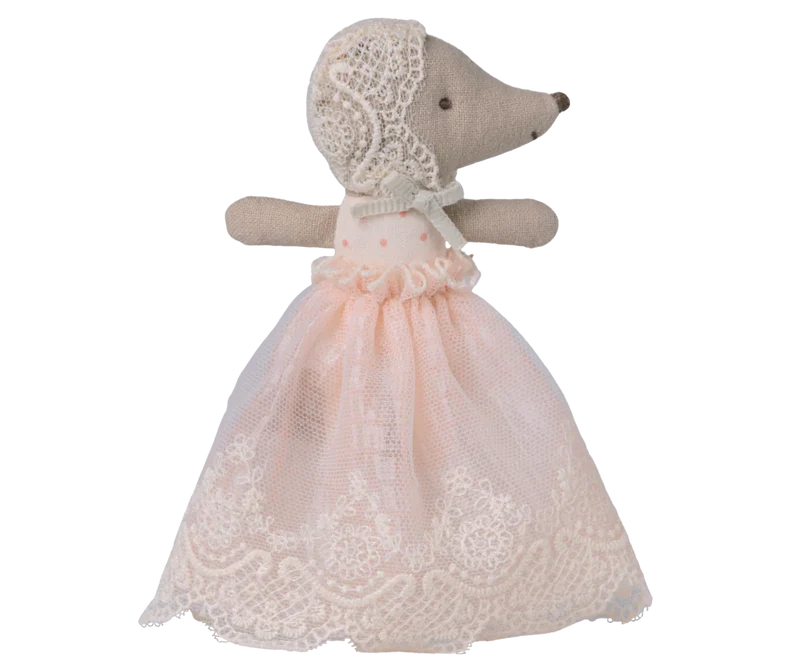 Babymaus im Kleid – Powder