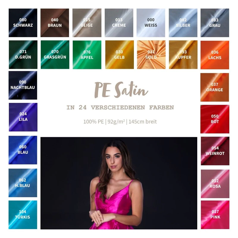 Polyester Satin *Ab 1m