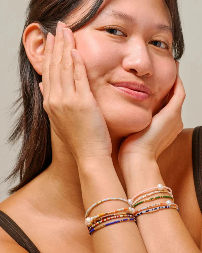 Armband Petra - Gold/Skyline