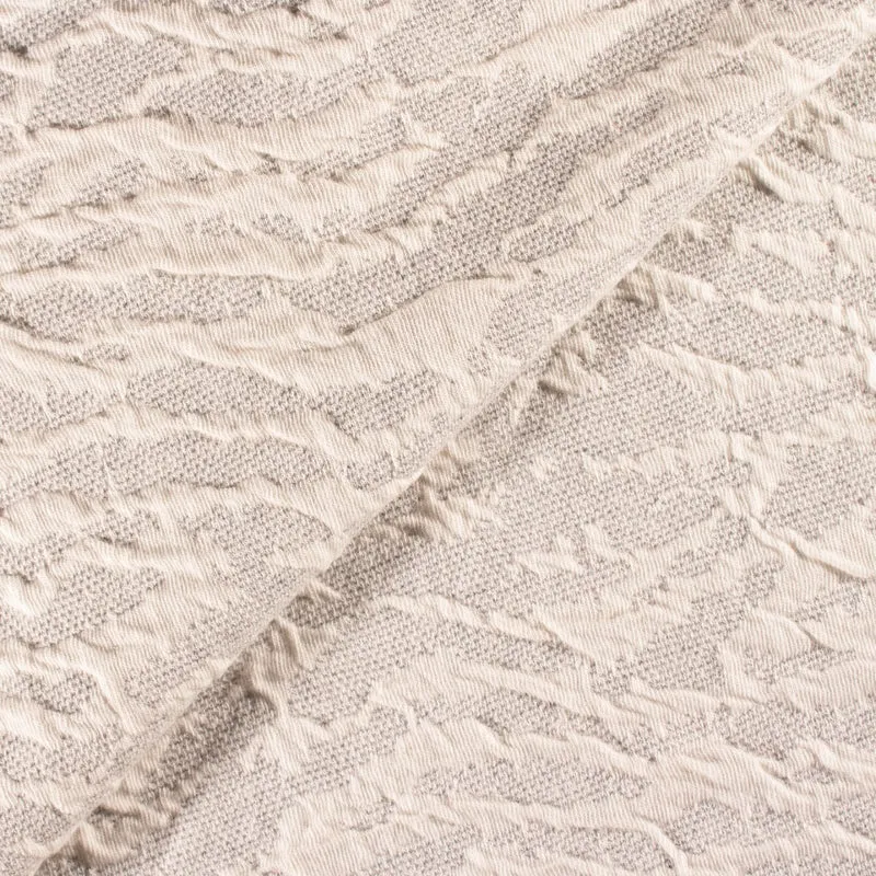 Re-Life Jersey Jacquard - Ecru